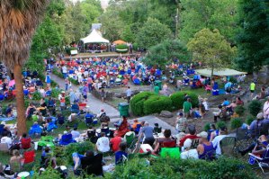 The Second Sunday concert in Washington Park. 