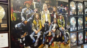 The Filmore East painting of the Allman Brothers Band by  Steve Penley.